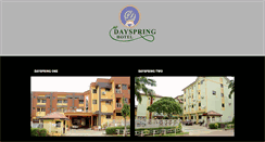 Desktop Screenshot of dayspringhotel.com